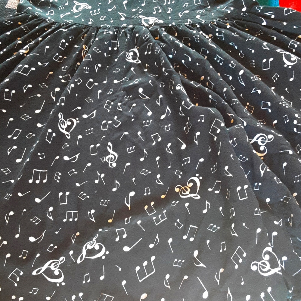 Hot Topic Musical Notes Dress - Picture 5 of 9